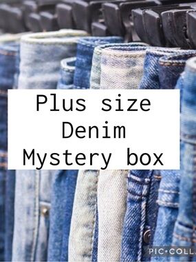 Plus Size Denim Mystery Box 18 34